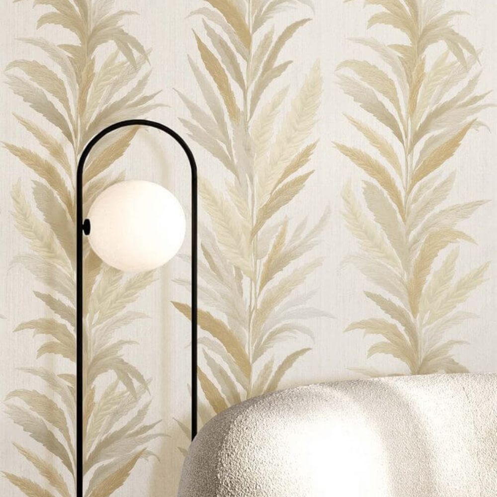 Cristiana Masi Ornamenta tapeta materiałowa  Liście 35901