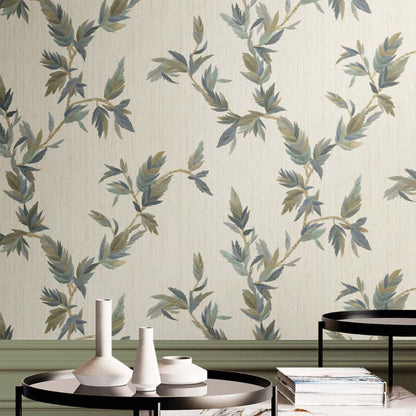 Cristiana Masi Ornamenta tapeta w kwiaty liście 35915