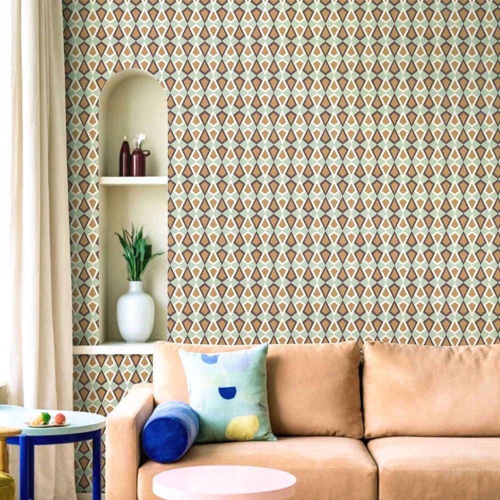 Cristiana Masi RIO Tapeta geometria Efekt 3d 2037