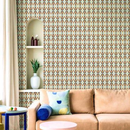 Cristiana Masi RIO Tapeta geometria Efekt 3d 2037