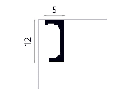 Listwa karniszowa QL046