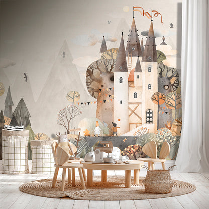 Pama Cute Walls Mural magiczny zamek Decoprint CW6005-1